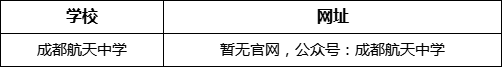 成都市成都航天中學(xué)網(wǎng)址是什么？