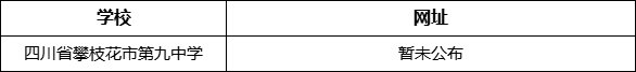 四川省攀枝花市第九中學(xué)網(wǎng)址是什么？