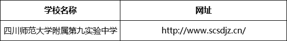 廣安市四川師范大學(xué)附屬第九實(shí)驗(yàn)中學(xué)網(wǎng)址是什么？