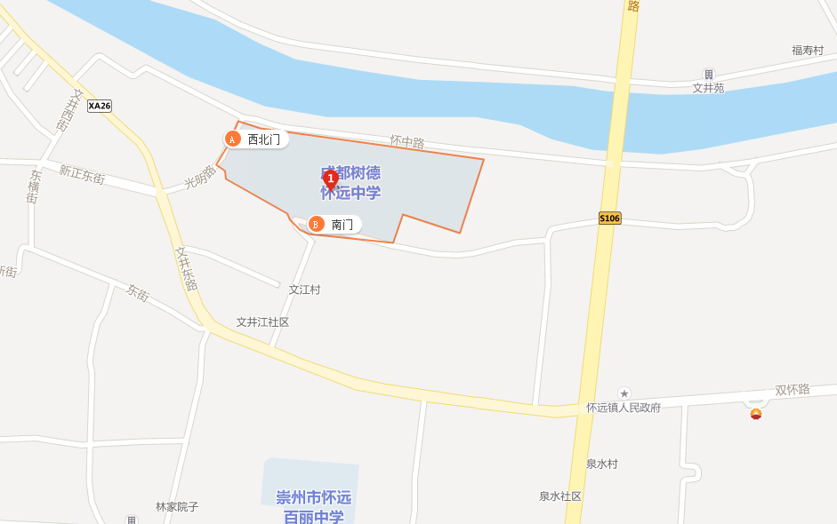 樹德懷遠(yuǎn)中學(xué)地址在哪里？