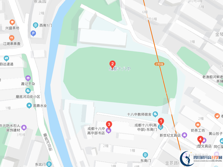 成都18中地址在哪里？