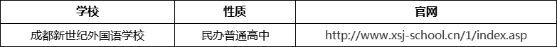 成都市成都新世紀(jì)外國語學(xué)校官網(wǎng)、網(wǎng)址、官方網(wǎng)站